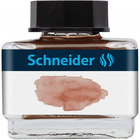 Atrament do piór SCHNEIDER, 15 ml, cognac / ciemnobrzowy