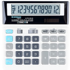 Kalkulator biurowy DONAU TECH, 12-cyfr. wywietlacz, wym. 156x152x28 mm, biay