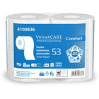 Papier toaletowy celulozowy VELVET Comfort, 2-warstwowy, 486 listkw, 4szt., biay
