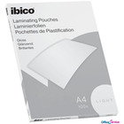 Folia do laminacji IBICO, A4, 80mic., przezroczysta, poysk, 100 szt., LIGHT 627308