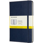 Notes MOLESKINE Classic M (11, 5x18 cm) w kratk, twarda oprawa, sapphire blue, 208 stron, niebieski