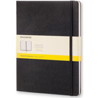 Notes MOLESKINE Classic XL (19x25cm) w kratk, twarda oprawa, 192 strony, czarny