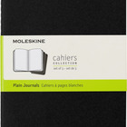 Zestaw 3 Zeszytów MOLESKINE Cahier Journals L (13x21cm) gadki, 80 stron, czarny