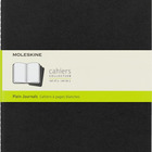Zestaw 3 Zeszytów MOLESKINE Cahier Journals XL (19x25cm) gadki, 120 stron, czarny
