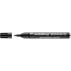 Marker permanentny e-2000c EDDING, 1, 5-3mm, czarny