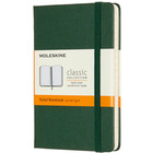 Notes MOLESKINE Classic P (9x14 cm) w linie, twarda oprawa, myrtle green, 192 strony, zielony