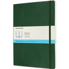 Notes MOLESKINE XL (19x25cm) w kropki, mikka oprawa, myrtle green, 192 strony, zielony