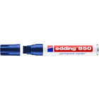 Marker permanentny e-850 EDDING, 5-15 mm, niebieski