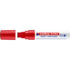 Marker kredowy e-4090 EDDING, 4-15 mm, czerwony