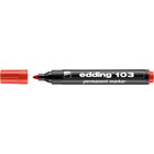 Marker permanentny e-103 EDDING, czerwony