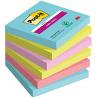 Karteczki samoprzylepne Post-it® Super Sticky, COSMIC, 76x76mm, 6x90 kart