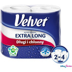 Rcznik Velvet Extra Long Biay 2 rolki