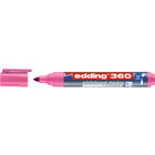 Marker do tablic e-360 EDDING, 1, 5-3mm, róowy