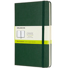 Notes MOLESKINE Classic L (13x21cm), gadki, twarda oprawa, myrtle green, 240 stron, zielony
