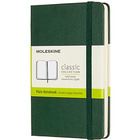 Notes MOLESKINE Classic P (9x14 cm), gadki, twarda oprawa, myrtle green, 192 strony, zielony
