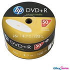 Pyta HP DVD+R 4.7GB 16x (50szt) SPINDEL, bulk WHITE INKJET PRINTABLE DRE00070WIP