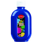 Farba plakatowa KEYROAD, fluorescencyjna, 300ml, butelka, neonowa niebieska