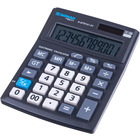 Kalkulator biurowy DONAU TECH OFFICE, 12-cyfr. wywietlacz, wym. 137x101x30mm, czarny
