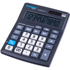 Kalkulator biurowy DONAU TECH OFFICE, 10-cyfr. wywietlacz, wym. 137x101x30mm, czarny
