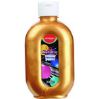 Farba plakatowa KEYROAD, metaliczna, 300 ml, butelka, zota
