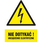 Znak TDC, Nie dotyka! Urzdzenie elektryczne