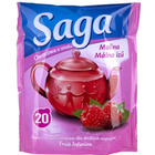 Herbata SAGA, malinowa, 20 torebek