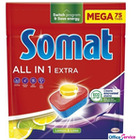 SOMAT Tabletki do zmywarki MEGA 75 szt. All in one Extra Lemon 09282