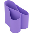 Przybornik na biurko ICO Lux, pastelowy fioletowy